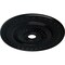 Ekena Millwork Sunflower Ceiling Medallion (Fits Canopies up to 5 5/8"), 29 1/2"OD x 3 5/8"ID x 1 5/8"P, Jet Black CM29SFBLF - alternate 3